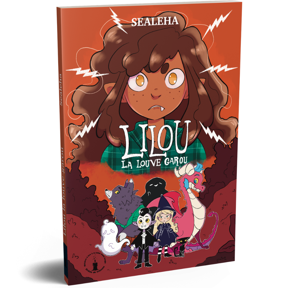 Livre jeunesse illustré Lilou la louve-garou Livre jeunesse illustré Lilou la louve-garou